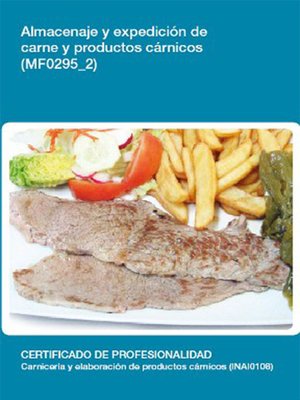 cover image of MF0295_2--Almacenaje y expedición de carne y productos cárnicos